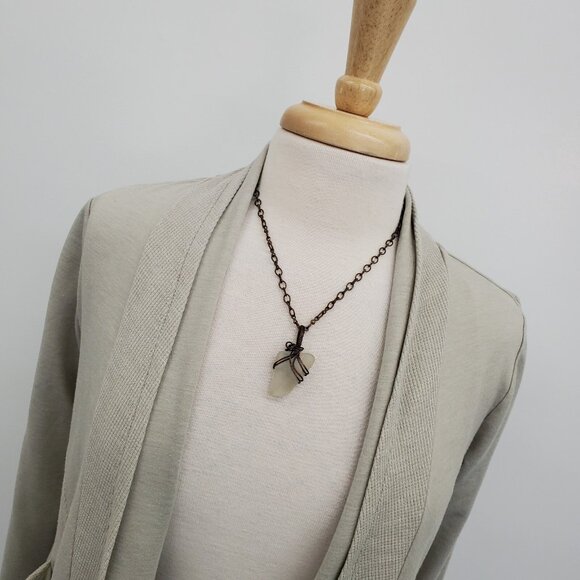 Logo Lounge XS Open Front Cardigan Beige Long Sleeve Pockets Cozy Layering - Picture 7 of 14